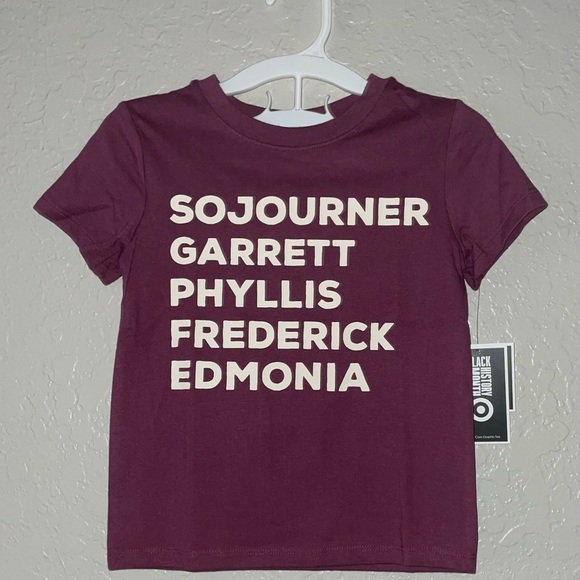 BLACK HISTORY MONTH TSHIRT X TARGET KIDS TEES GRAPHIC TSHIRT NWT UNISEX SIZE 4T - Picture 2 of 6